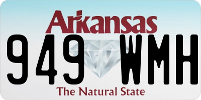 AR license plate 949WMH