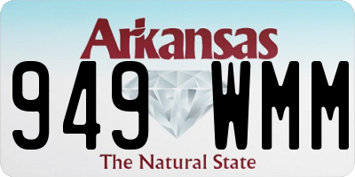 AR license plate 949WMM