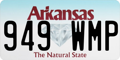 AR license plate 949WMP