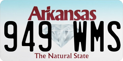 AR license plate 949WMS