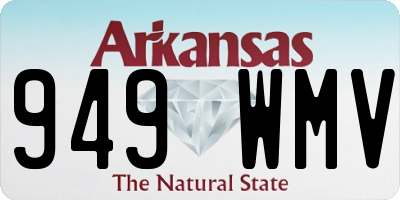 AR license plate 949WMV
