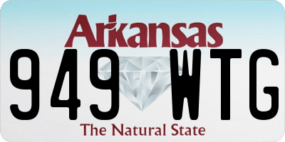 AR license plate 949WTG