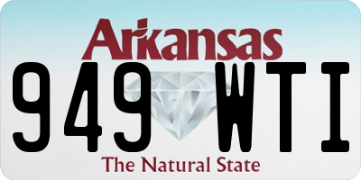 AR license plate 949WTI