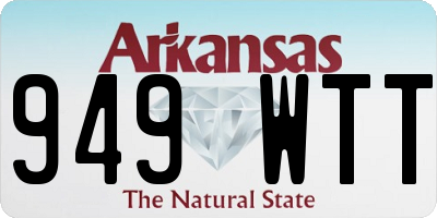 AR license plate 949WTT