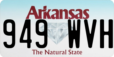 AR license plate 949WVH