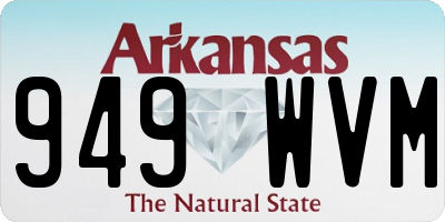 AR license plate 949WVM
