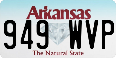 AR license plate 949WVP