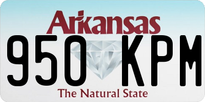 AR license plate 950KPM