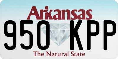 AR license plate 950KPP