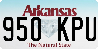 AR license plate 950KPU