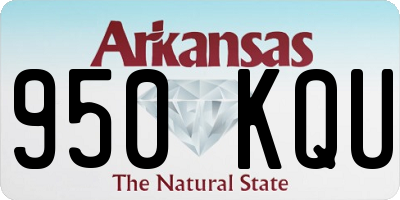 AR license plate 950KQU