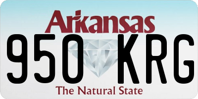 AR license plate 950KRG