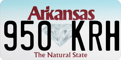 AR license plate 950KRH
