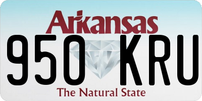 AR license plate 950KRU