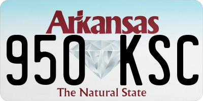 AR license plate 950KSC