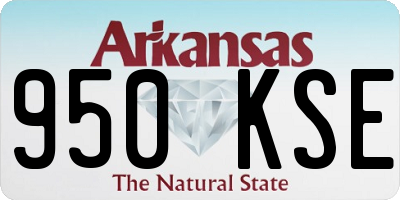 AR license plate 950KSE