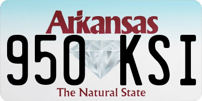 AR license plate 950KSI