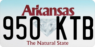 AR license plate 950KTB