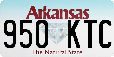 AR license plate 950KTC