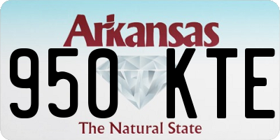 AR license plate 950KTE