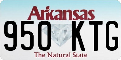 AR license plate 950KTG