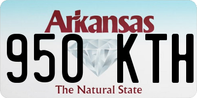 AR license plate 950KTH