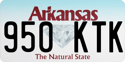 AR license plate 950KTK