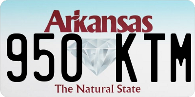 AR license plate 950KTM