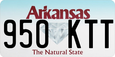 AR license plate 950KTT