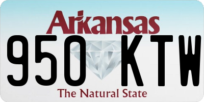 AR license plate 950KTW