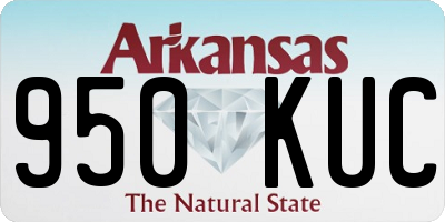 AR license plate 950KUC