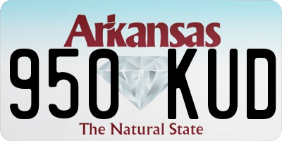 AR license plate 950KUD