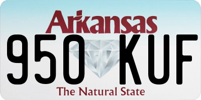 AR license plate 950KUF