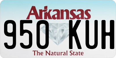 AR license plate 950KUH
