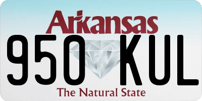 AR license plate 950KUL