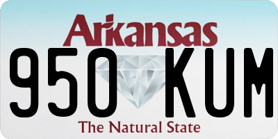 AR license plate 950KUM