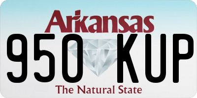 AR license plate 950KUP