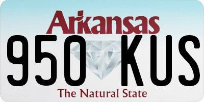 AR license plate 950KUS