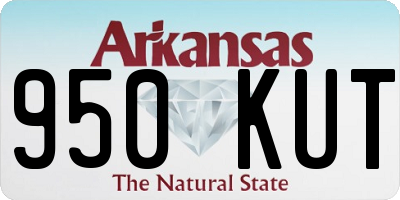 AR license plate 950KUT