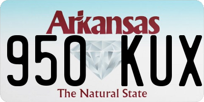 AR license plate 950KUX