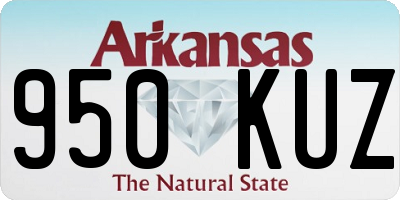 AR license plate 950KUZ