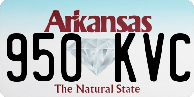 AR license plate 950KVC
