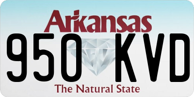 AR license plate 950KVD