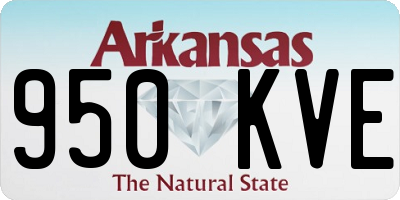 AR license plate 950KVE