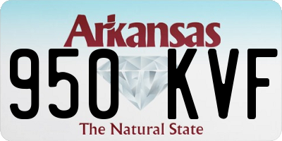 AR license plate 950KVF
