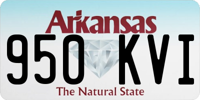 AR license plate 950KVI
