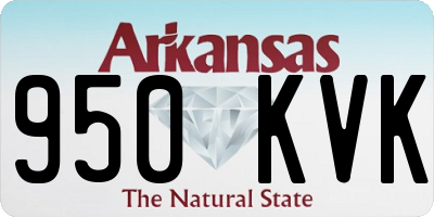 AR license plate 950KVK