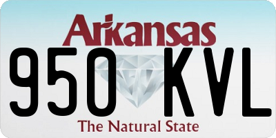 AR license plate 950KVL