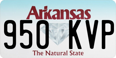AR license plate 950KVP