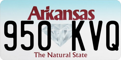 AR license plate 950KVQ